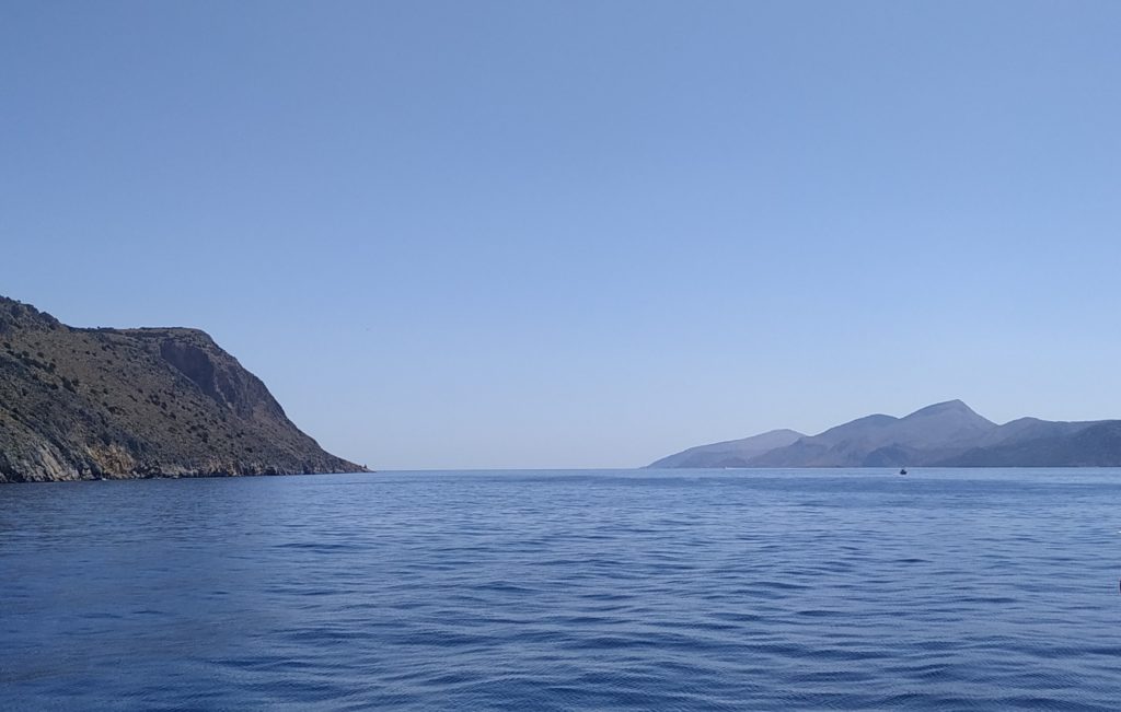 grecja-morze-przesmyk między-wyspami