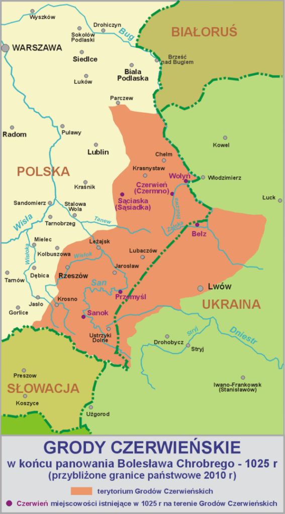 Grody_czerwienskie-mapa