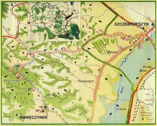 szczebrzeszyn-piekiełko-mapa