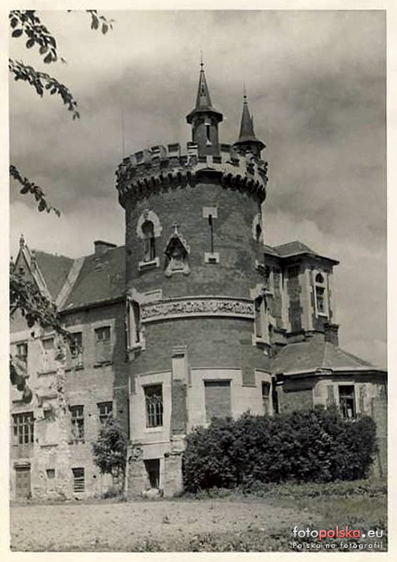 Jakubowice Murowane-wieża-stare zdjęcie