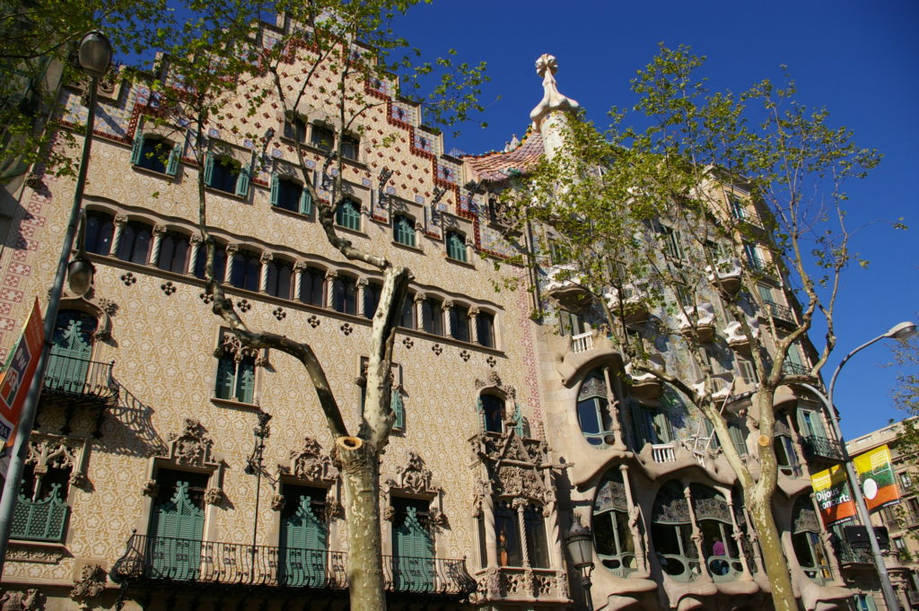 o katalońskim modernisme -Barcelona-casa-amatler
