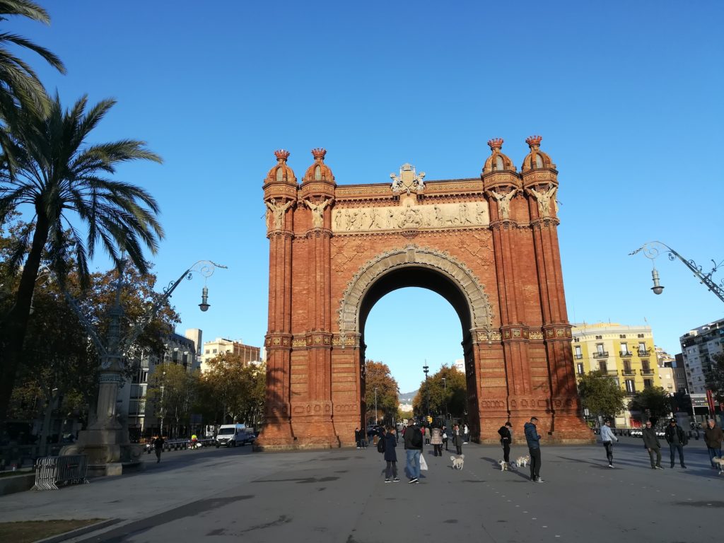 Barcelona-łuk-triumfalny
