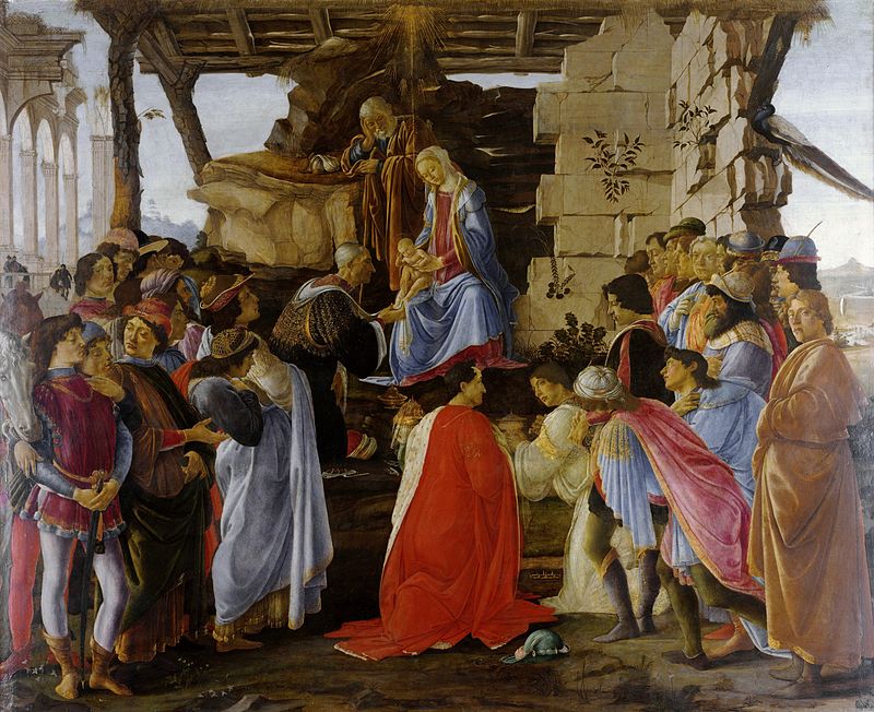 Święto Objawienia Pańskiego, Botticelli