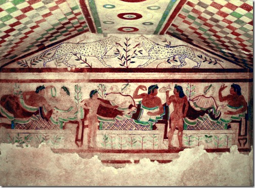 Kroniki koronawirusa 2021 - grobowiec etruski