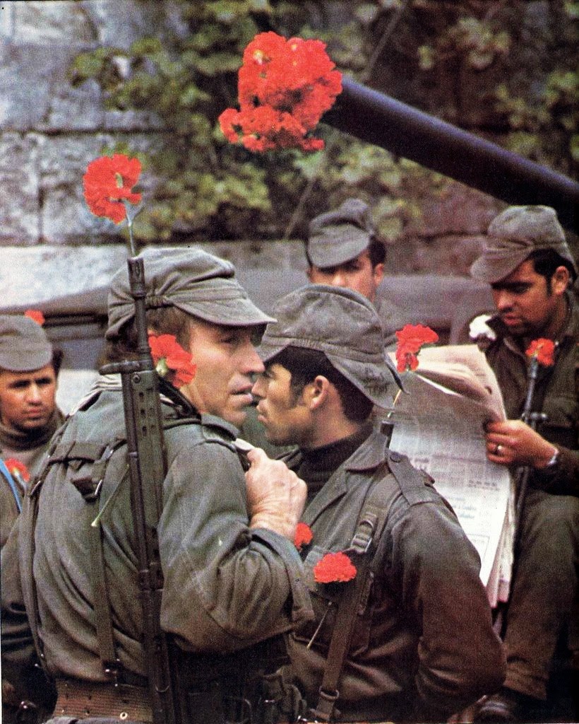 Portugalska Rewolucja Goździków - żołnierze