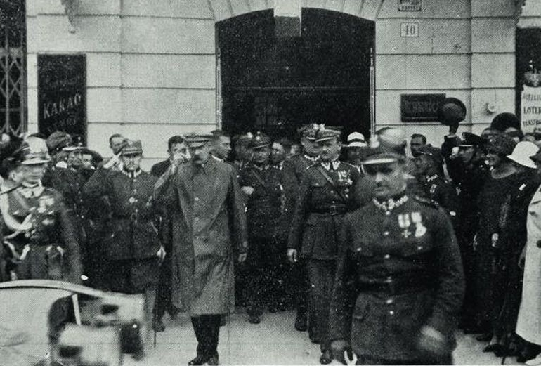 Lublin 1918 - Józef_Piłsudski_na_Zjeździe_Legionistów_w_Lublinie_(1924)
