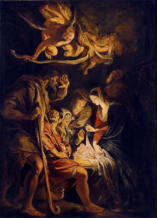 Betlejem, Rubens, Adoracja